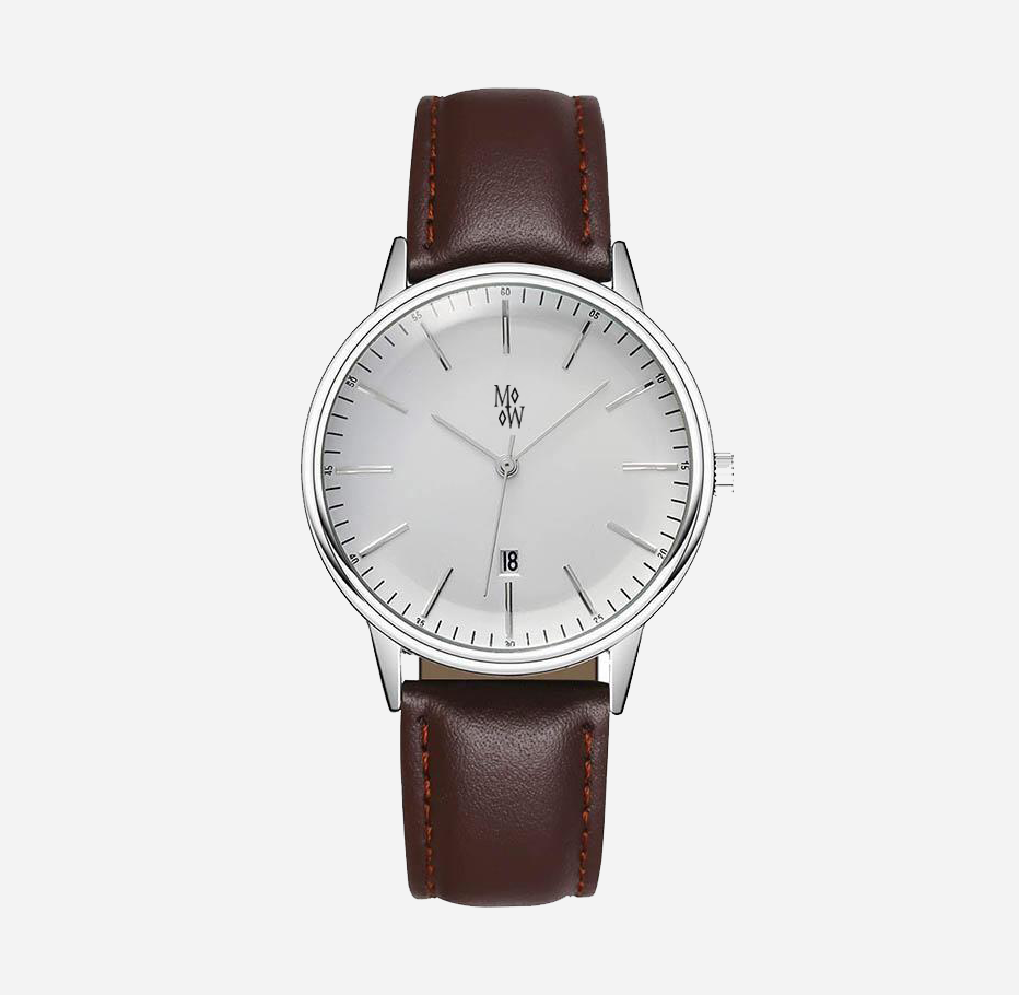 Toronto Edition White Bevel - The Mobilio Watch Company