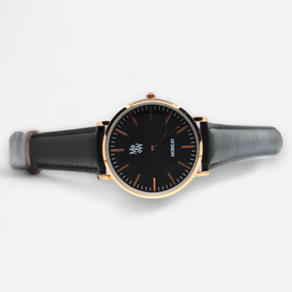 Classico Rose Gold & Black - The Mobilio Watch Company