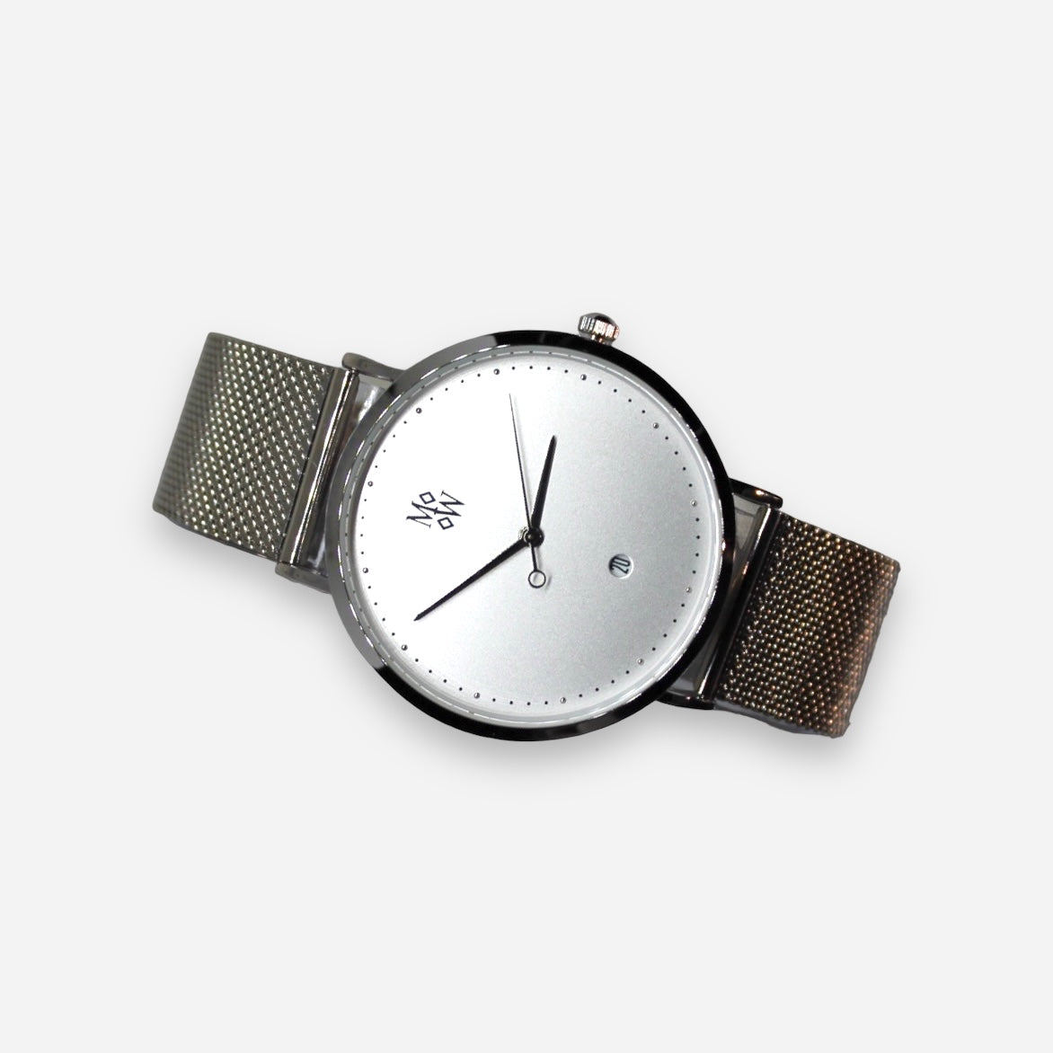 Forte Silver & White - The Mobilio Watch Company