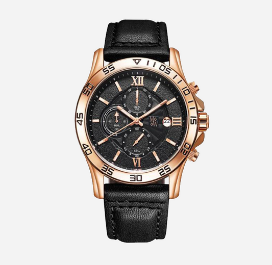 Intrepido Gold & Black - The Mobilio Watch Company